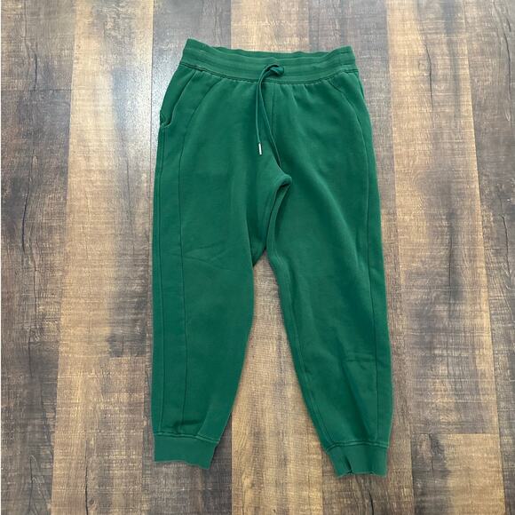 Lululemon Everglade Green Scuba High-Rise Jogger Size 8 - Picture 1 of 7